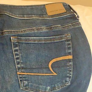 American Eagle Super Stretch Kick Bootcut Jeans Size 14